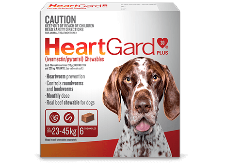 HeartGard 23-45kg body weight pack